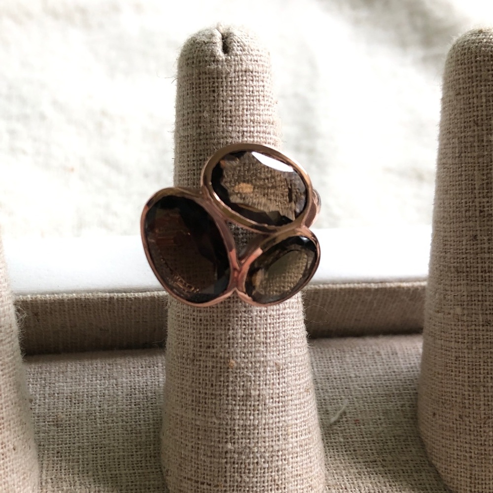Stella and Dot rose gold ring